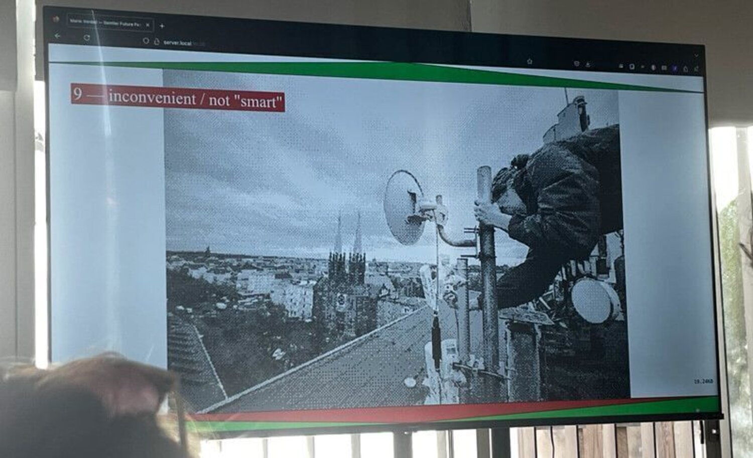 Slide 9, speaking of friction as a way to challenge our web experience.